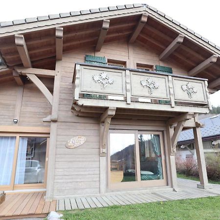 Chalet Cosy Aux Gets, Proche Du Lac Avec Sauna Et Parking Prive - Fr-1-623-58 Les Gets Bagian luar foto